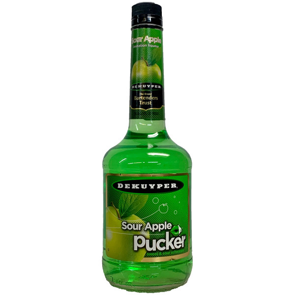 Dekuyper Pucker Sour Apple Schnapps