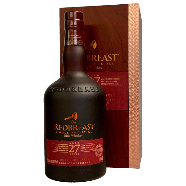 Redbreast 27 Year Port Cask Finished Irish Whiskey