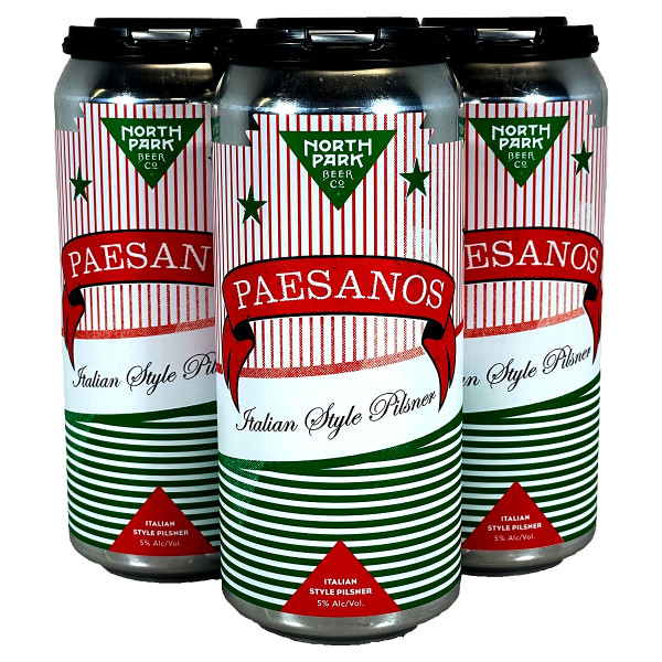 North Park Paesanos Italian Style Pilsner 4-Pack Can