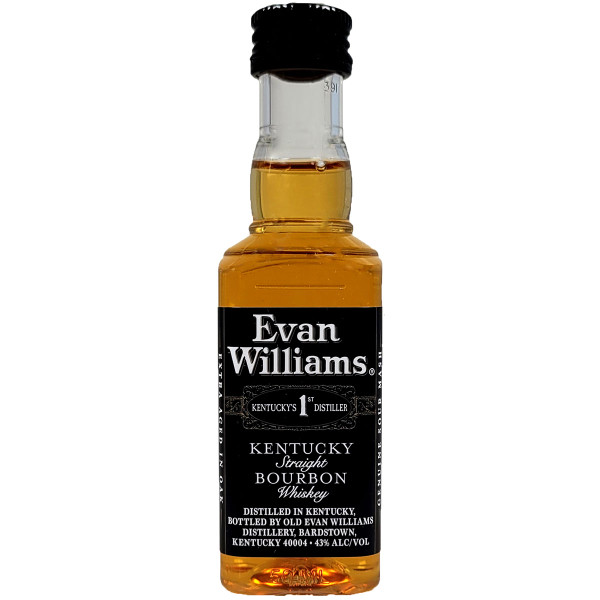 Evan Williams Black Label Kentucky Straight Bourbon Whiskey 50ml