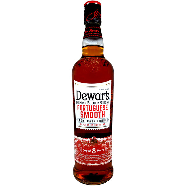 Dewar's Portuguese Smooth Port Cask Finish 8 Year Blended Scotch Whiskey