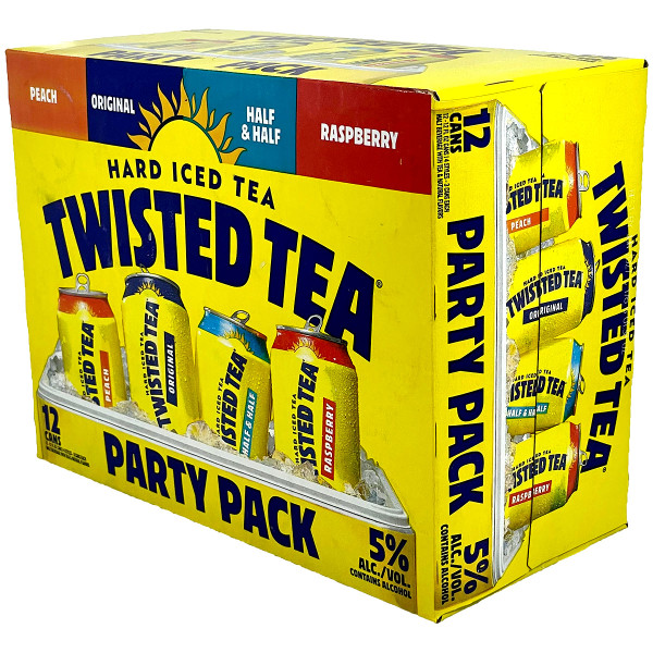 Twisted Tea Hard Iced Tea Party Pack 12-Pack Can
