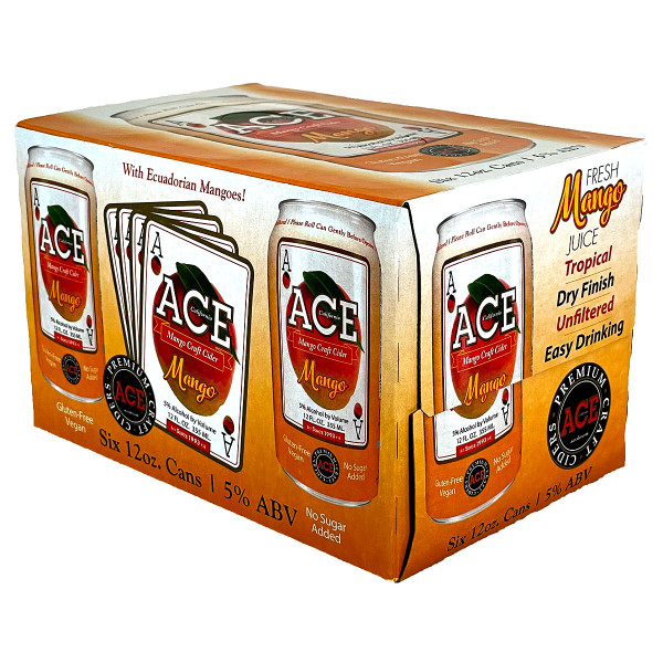 Ace Mango Craft Cider 6-Pack Can