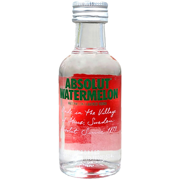 Absolut Watermelon Vodka 50ml