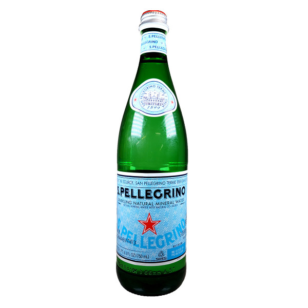 S. Pellegrino Sparkling Natural Mineral Water 750ml