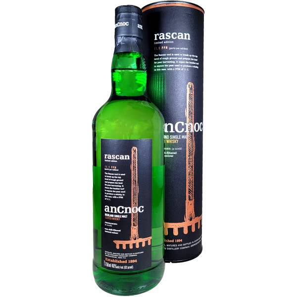 Ancnoc Rascan Limited Edition Single Malt Highland Scotch 750ml