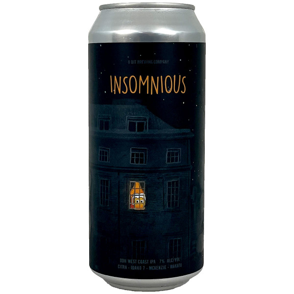 8 Bit Insomnious West Coast IPA Can