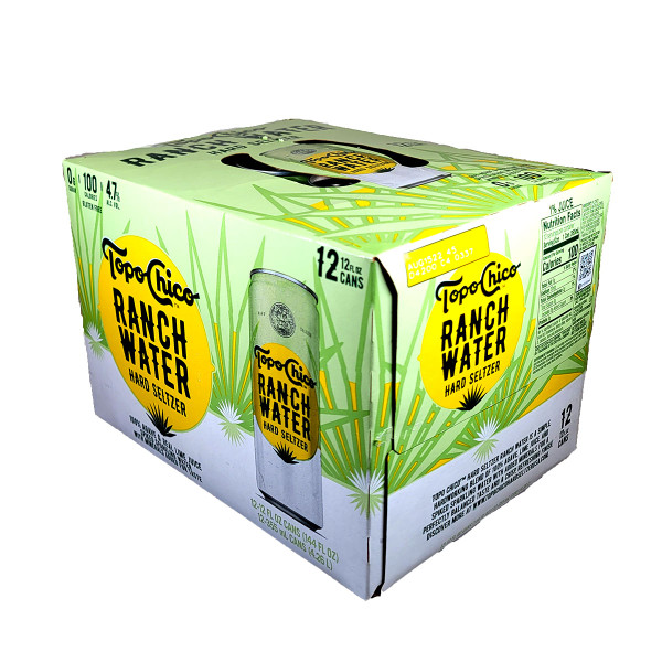Topo Chico Ranch Water Hard Seltzer 12-Pack Can