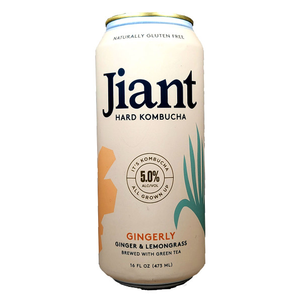 Jiant Gingerly Ginger & Lemongrass Hard Kombucha Can