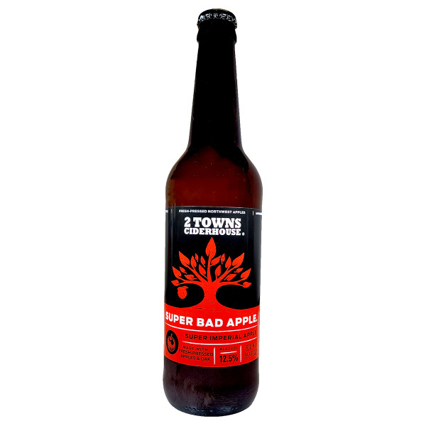 2 Towns Super Bad Apple Super Imperial Apple Cider