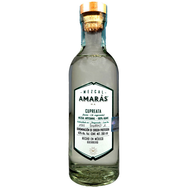 Amaras Mezcal Joven Cupreata 200ml