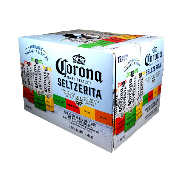 Corona Hard Seltzer Seltzerita Variety 12-Pack Can