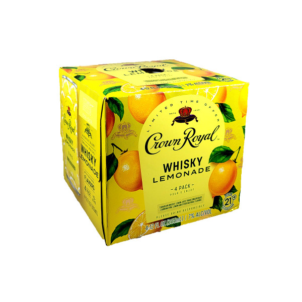 Crown Royal Lemonade 4-Pack Can