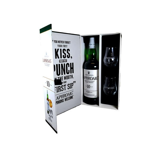 Laphroaig 10 Year Gift Pack With 2 Glasses Limited Edition