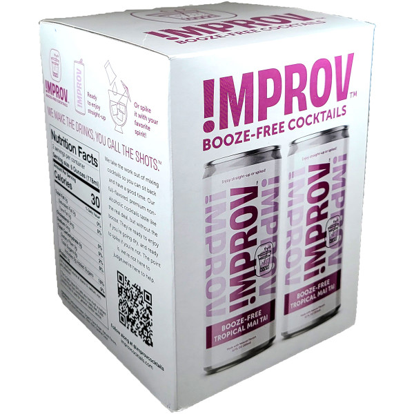 Improv Booze-Free Tropical Mai Tai 4-Pack Can