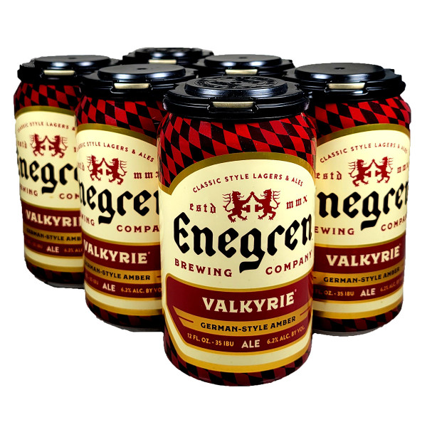 Enegren Valkyrie German-Style Amber Ale 6-Pack Can Enegren Valkyrie German-Style Amber Ale 6-Pack Can