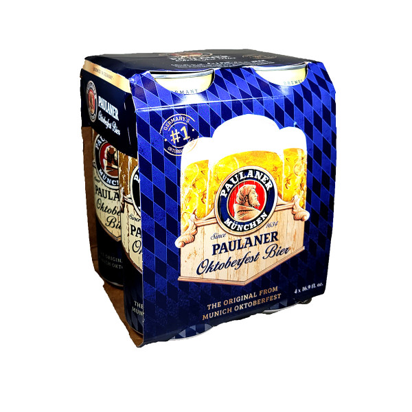 Paulaner Oktoberfest Bier 4-Pack Can