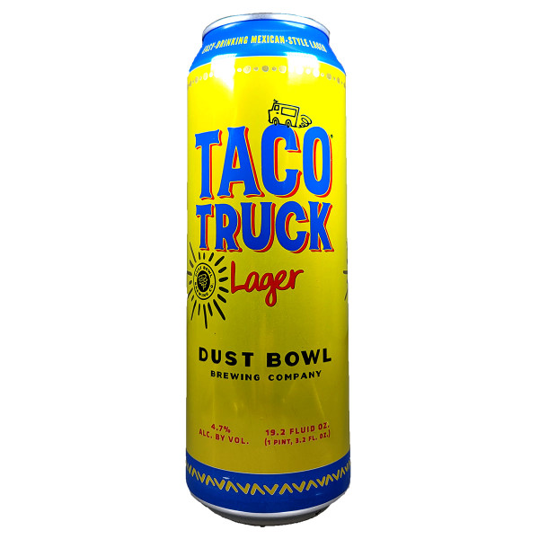 Dust Bowl Taco Truck Lager 19.2oz Can