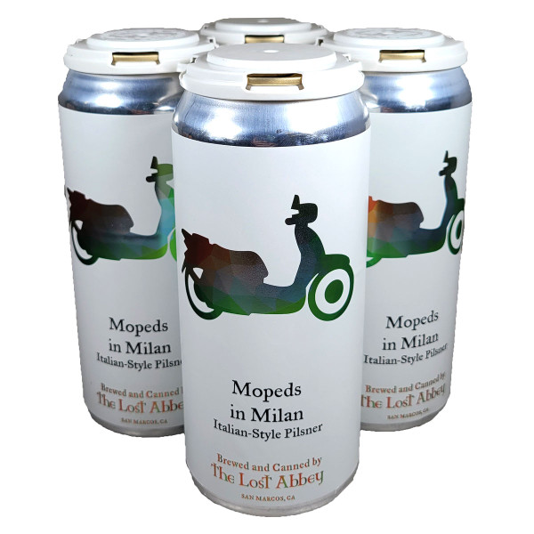 Lost Abbey Mopeds In Milan Italian-Style Pilsner 4-Pack Can