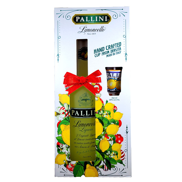 Pallini Limoncello Gift Pack With Cup