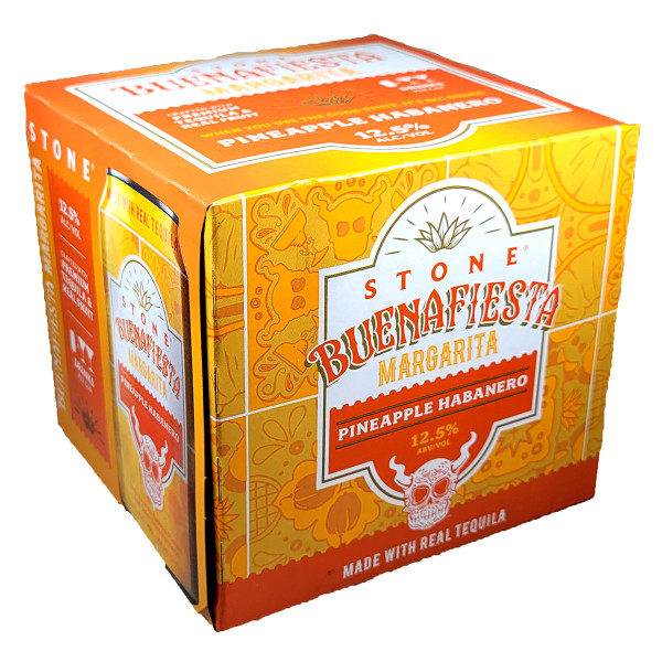 Stone Buenafiesta Margarita Pineapple Habanero 4Pack Can Holiday