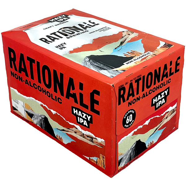 RationAle Non-Alcoholic Hazy IPA 6-Pack Can