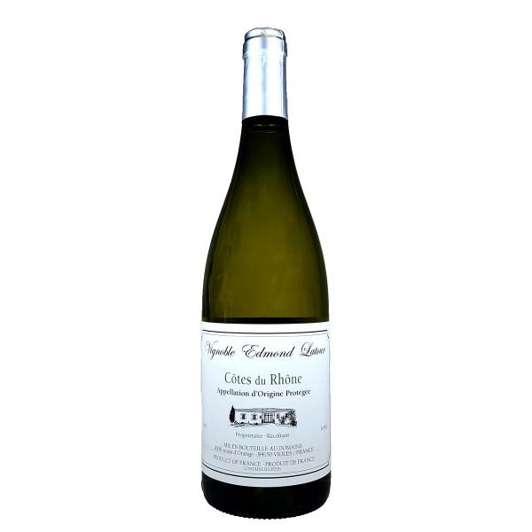 Vignoble Edmond Latour 2021 Cotes du Rhone Blanc