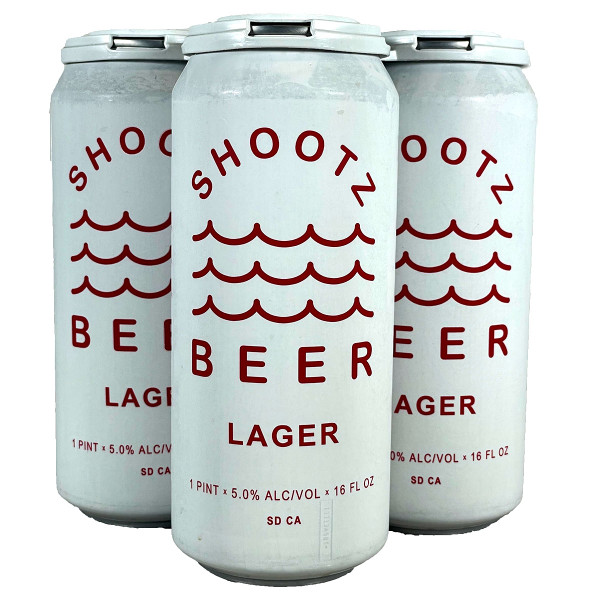 Shootz Japanese Lager 4-Pack Can