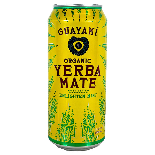 Guayaki Organic Yerba Mate Enlighten Mint Can