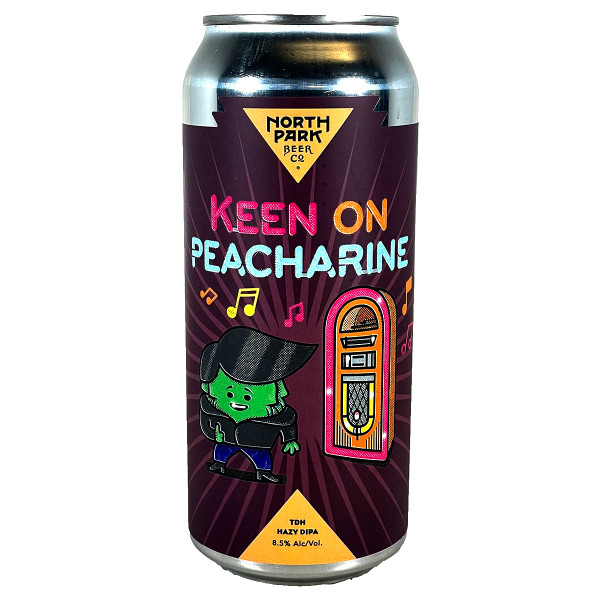 North Park Keen On Peacharine TDH Hazy DIPA Can