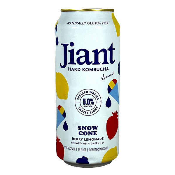 Jiant Snow Cone Berry Lemonade Hard Kombucha Can