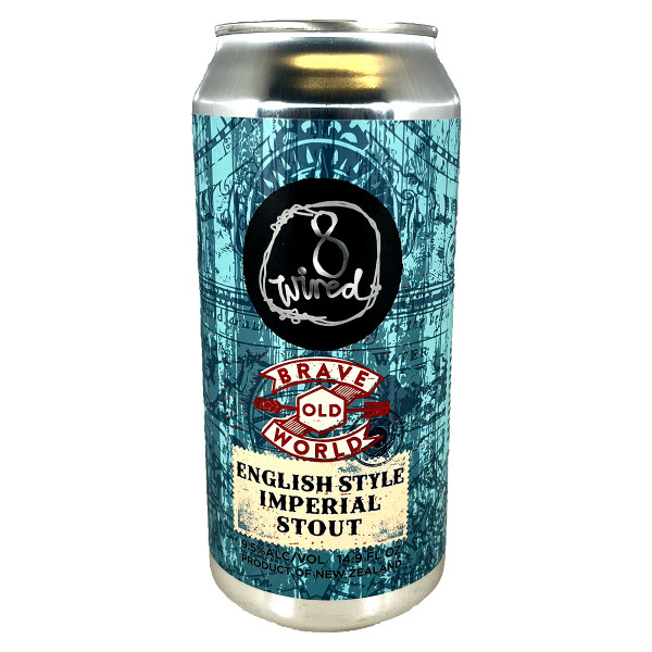 8 Wired Brave Old World English Style Imperial Stout Can
