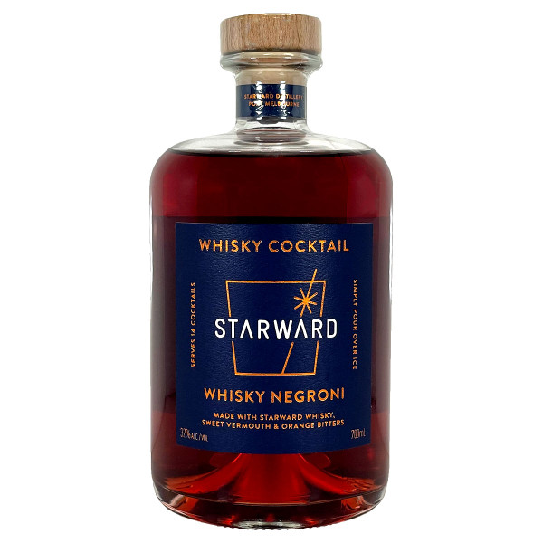 Starward Whiskey Negroni Cocktail