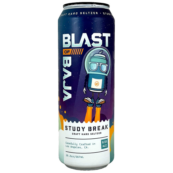 Study Break Blast Of Baja Hard Seltzer 19.2oz Can