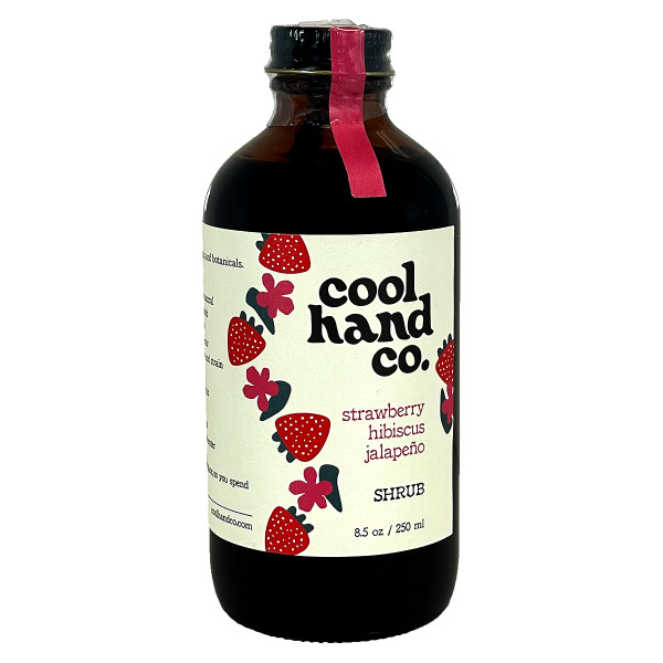 Cool Hand Co. Strawberry, Hibiscus, & Jalapeno Shrub