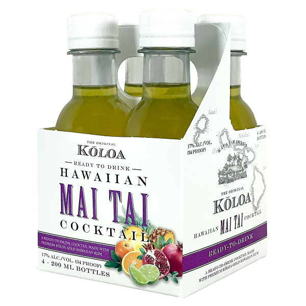 Koloa Gold Mai Tai Ready-To-Drink 4-Pack Can