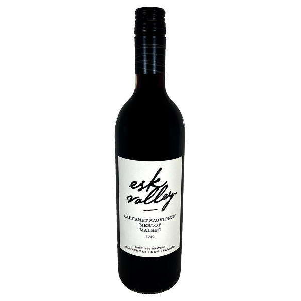 Esk Valley 2020 Gimblett Gravels Hawkes Bay Cabernet Sauvignon Merlot Malbec