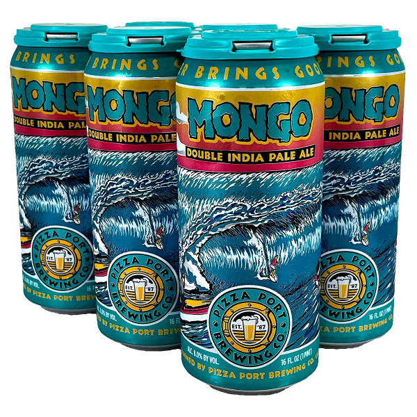 Pizza Port Mongo Double IPA 6-Pack Can