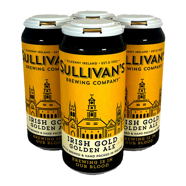 Sullivan's Irish Gold Golden Ale 4-Pack Can