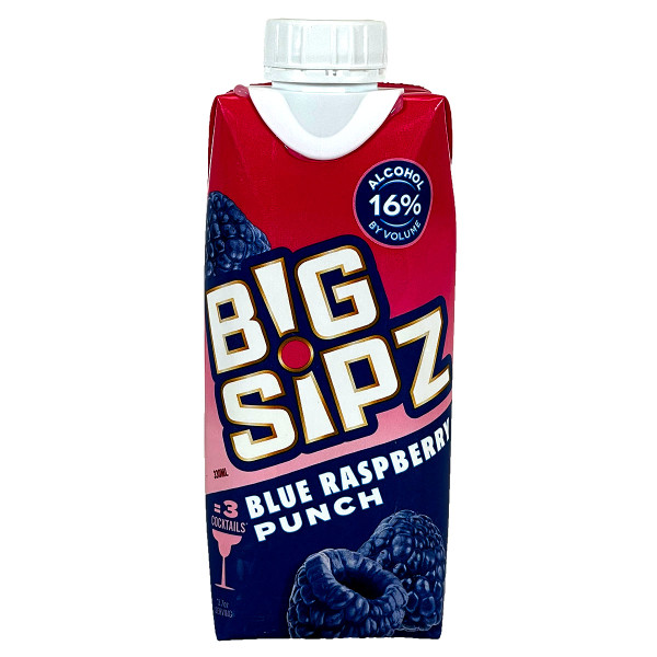 Big Sipz Blue Raspberry Punch Malt Beverage