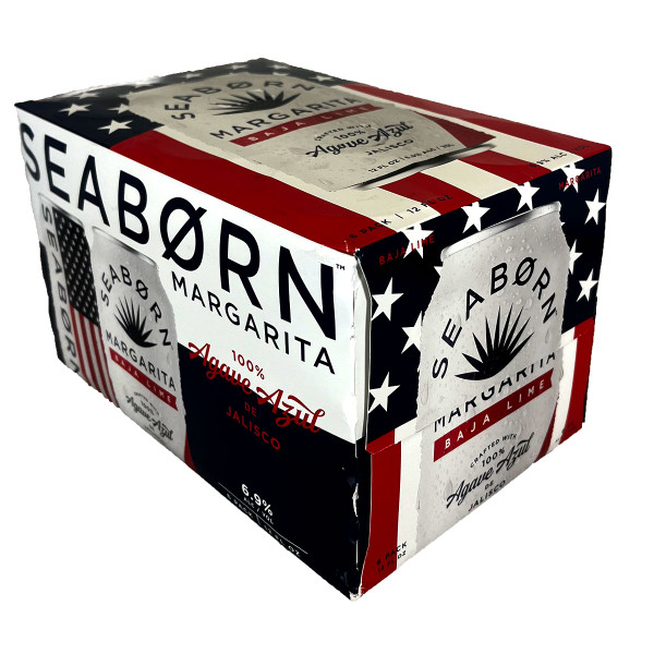 Seaborn Margarita Baja Lime USA Package 6-Pack Can