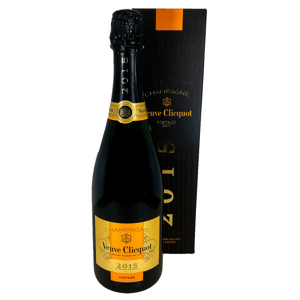 Veuve Clicquot 2015 Vintage Brut Champagne w/ Gift Box