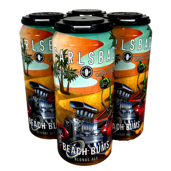 Carlsbad Beach Bums Blonde Ale 4-Pack Can