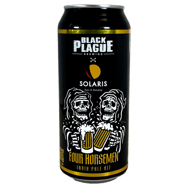 Black Plague / Solaris Four Horsemen IPA Can