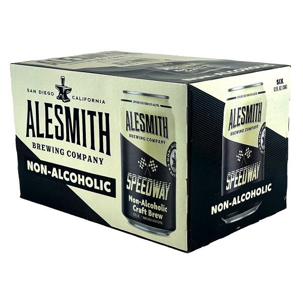 AleSmith Non-Alcoholic Craft Brew Speedway 6-Pack Can