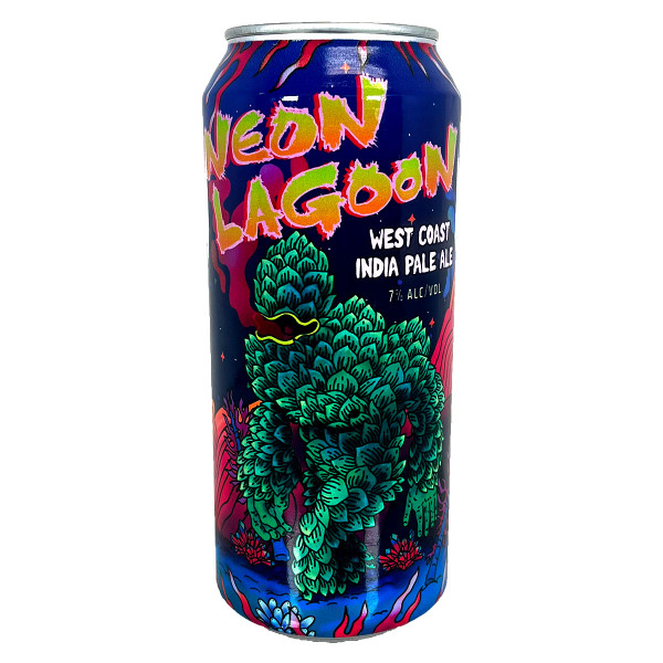 Brewery X / Burgeon Neon Lagoon West Coast IPA Can, 16oz
