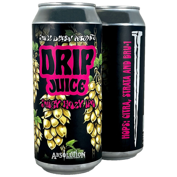 Absolution Drip Juice Juicy Hazy IPA Can Absolution Drip Juice Juicy Hazy IPA Can
