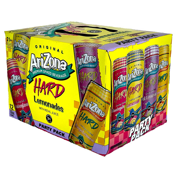 AriZona Hard Lemonades Party Pack 12-Pack Can