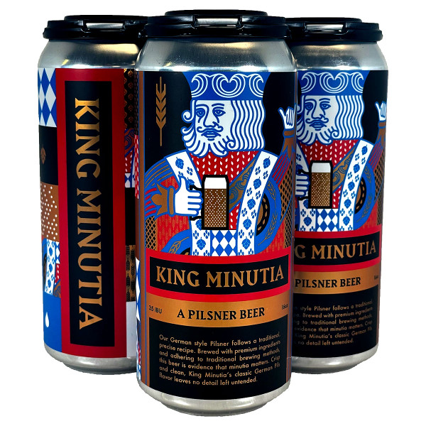 Rad Beer King Minutia Pilsner 4-Pack Can