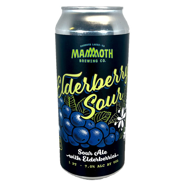 Mammoth Elderberry Sour Ale Can